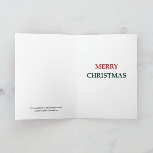 Gay Christmas Feiertagskarte (Innenseite)