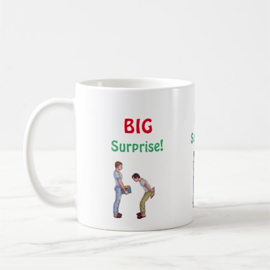 Gay Christmas Spaß Geschenk Tasse (Links)