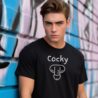 Gay Cocky T - Shirt, Gay Tee, Stolz T-Shirt