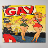 Gay Comic - Comic Book Poster (Vorne)