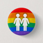 Gay Couple Button (Vorderseite)