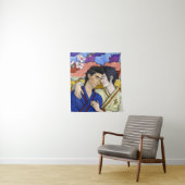 Gay Couple im Stil der japanischen Kunst Ukiyo-e Wandteppich (Beispiel)