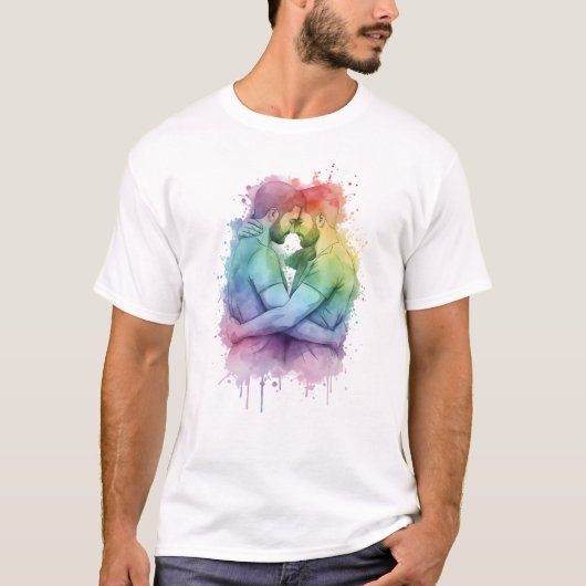 GAY COUPLE T-Shirt | Gay Pride for Men | LGBTQ (Vorderseite)