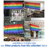 Gay Create your own Rainbow Flag Gay Pride 2 Foto Banner