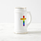 Gay Cross Bierglas (VorderseiteRechts)