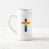 Gay Cross Bierglas (Links)