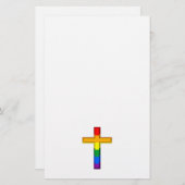 Gay Cross Briefpapier (Vorne/Hinten)