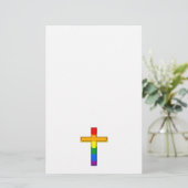 Gay Cross Briefpapier (Stehend Vorderseite)