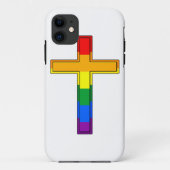 Gay Cross Case-Mate iPhone Hülle (Rückseite)