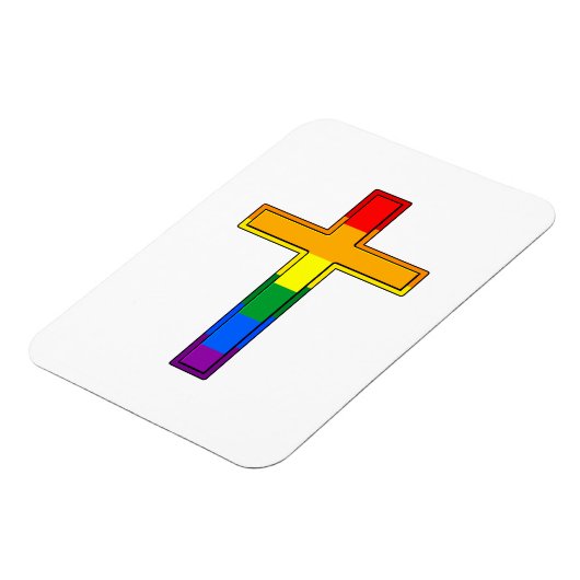 Gay Cross Magnet (Linke Seite)