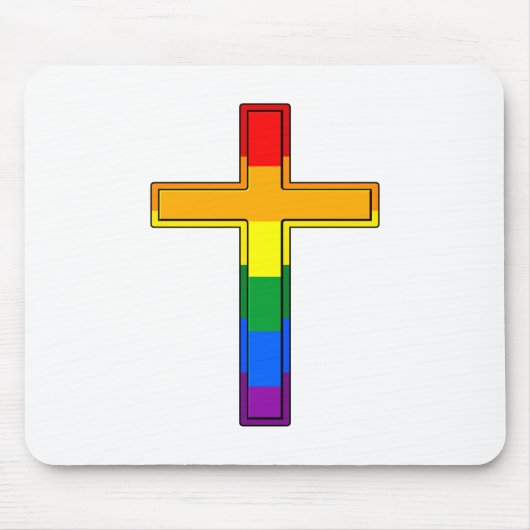 Gay Cross Mousepad (Vorne)