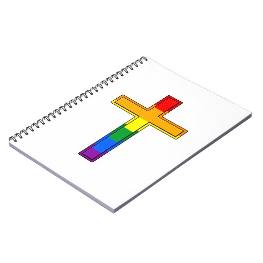 Gay Cross Notizblock (Linke Seite)