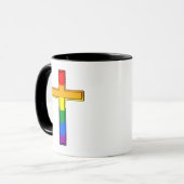 Gay Cross Tasse (Vorderseite Links)