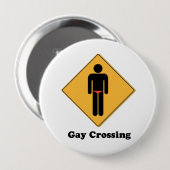 Gay Crossing Button (Vorne & Hinten)