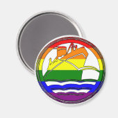 Gay Cruise 2 Magnet (Vorderseite/Rückseite)