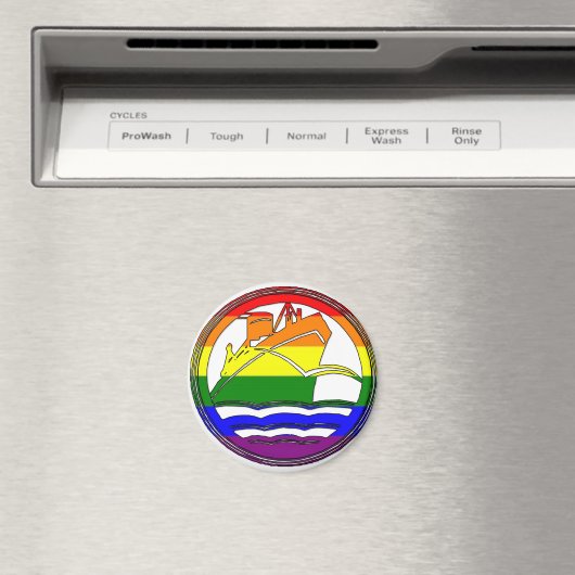 Gay Cruise 2 Magnet (In Situ (Geschirrspüler))