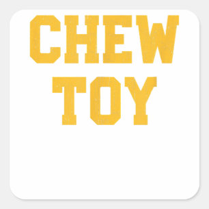 Gay Cruising CHEW TOY Daddy Gay Pride Parade LGBTQ Quadratischer Aufkleber