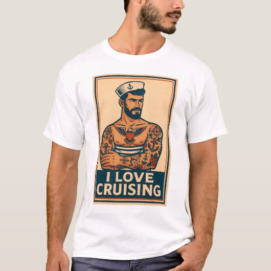 Gay Cruising T-Shirt | Gay Pride for Men | LGBTQ (Vorderseite)