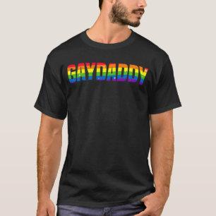 Gay Daddy Gay Vater LGBTQ Gay Pride T-Shirt