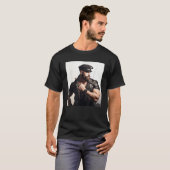 Gay Daddy Leather Gay Harness Bar Bear Gay Pri T-Shirt (Vorne ganz)