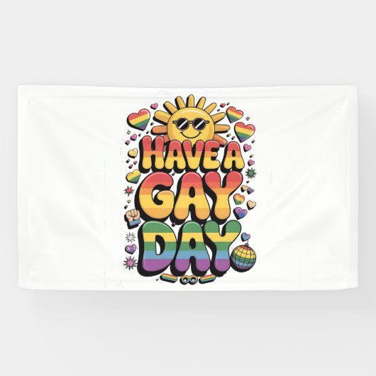 Gay Day LGBT Prith Monat Banner (Horizontal)