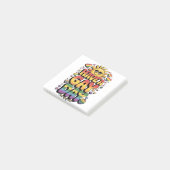 Gay Day LGBT Prith Monat Post-it Klebezettel (angewinkelt)