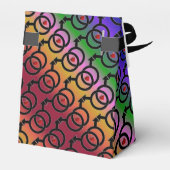 Gay Ehe Liebe ist Liebe Rainbow Zelt Gefälligkeits Geschenkschachtel (Rückseite)