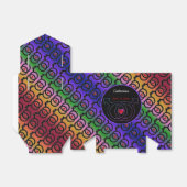 Gay Ehe Liebe ist Liebe Rainbow Zelt Gefälligkeits Geschenkschachtel (Ungefaltet)