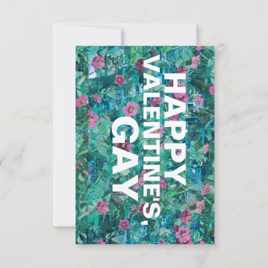 Gay Einladung (Vorderseite)