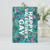 Gay Einladung (Stehend Vorderseite)