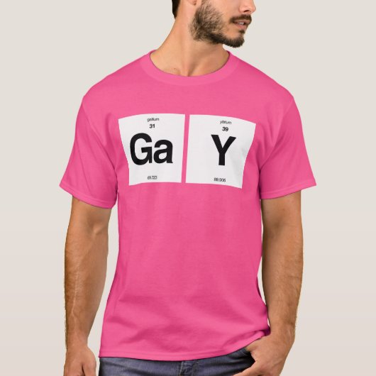 GAY-ELEMENTE T-Shirt (Vorderseite)