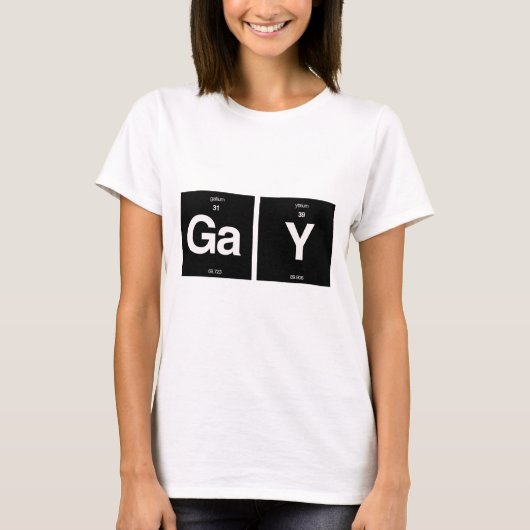 GAY-ELEMENTE T-Shirt (Vorderseite)