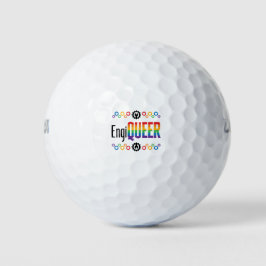Gay Engineer Engineering Engiqueer Pride Month Golfball