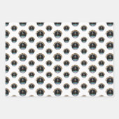 Gay Flag LGBTQ, Fliegenhoch, Liebe grenzenlos Geschenkpapier Set (Vorderseite)