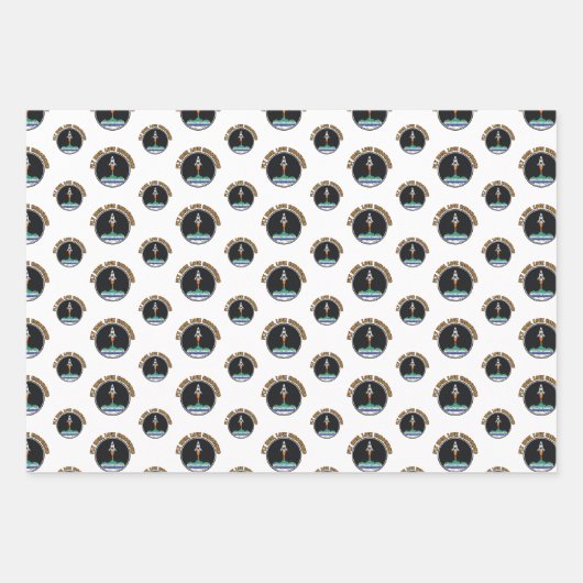 Gay Flag LGBTQ, Fliegenhoch, Liebe grenzenlos Geschenkpapier Set (Vorderseite)