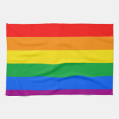GAY FLAG ORIGINAL -.pnng Küchentuch (Horizontal)