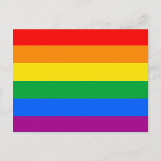GAY FLAG ORIGINAL -.pnng Postkarte (Vorderseite)