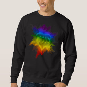 Gay Flag Pride Rainbow Top Explosive Liebe Lgbtq F