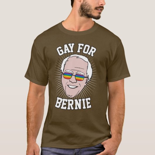 Gay for Bernie - Pride T-Shirt (Vorderseite)