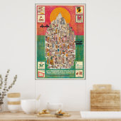 Gay Freedom San Francisco Poster (Küche)