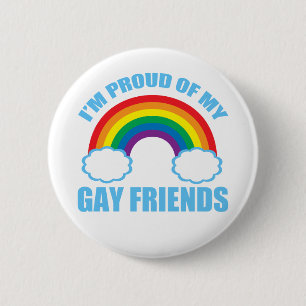 Gay Friends Button