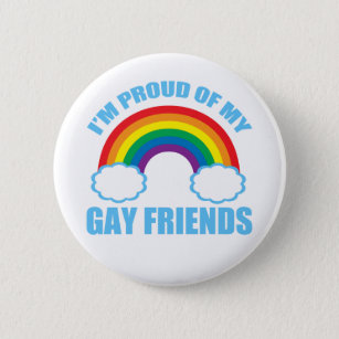 Gay Friends Button