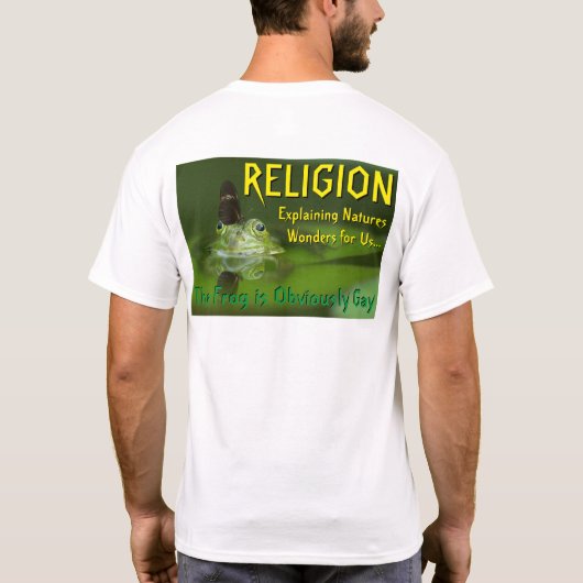 Gay Frog T-Shirt (Rückseite)