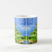 Gay Frog Verschwörung Meme Tasse – Satirisches Int (Mittel)