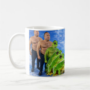 Gay Frog Verschwörung Meme Tasse – Satirisches Int