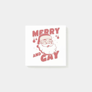 Gay Funny Christmas LGBTQ Prix Post-it Klebezettel