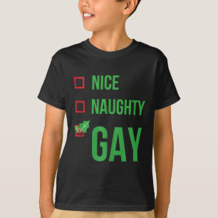 Gay Funny Pajama Weihnachtsgeschenk T-Shirt