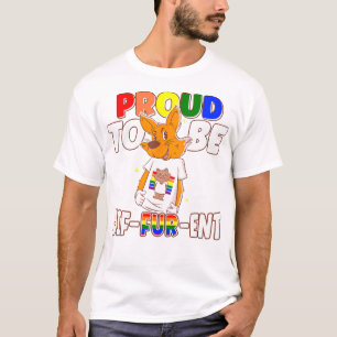 Gay Furries sind stolz darauf, andere Fursuit Happ T-Shirt