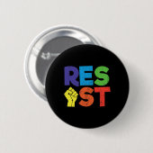 Gay Gbt Community Support-Geschenk für Quee P Button (Vorne & Hinten)