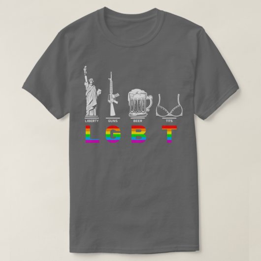 Gay-Geschenk T-Shirt (Design vorne)